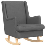 vidaXL Armchair with Footstool 2 pcs Light Grey Fabric