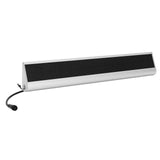 vidaXL Electric Retractable Awning Blue and White 2.5 x 2 m