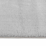 vidaXL Vloerkleed wasbaar korte pool anti-slip 160x230 cm antraciet