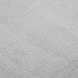 vidaXL Vloerkleed wasbaar korte pool anti-slip 160x230 cm antraciet