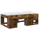 vidaXL Kinderbedframe met opbergruimte Wit 80 x 200 cm Bewerkt hout