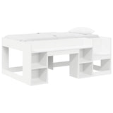 vidaXL Kinderbedframe met opbergruimte Wit 80 x 200 cm Bewerkt hout