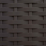 vidaXL Verhoogd Bed met Trellis en Dak Bruin 124 x 40 x 129 cm PP