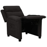 vidaXL Fauteuil verstelbaar stof lichtgrijs