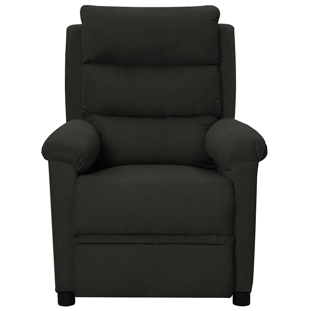 vidaXL Massagestoel stof lichtgrijs