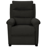 vidaXL Massagestoel stof lichtgrijs