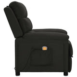vidaXL Massagestoel stof lichtgrijs