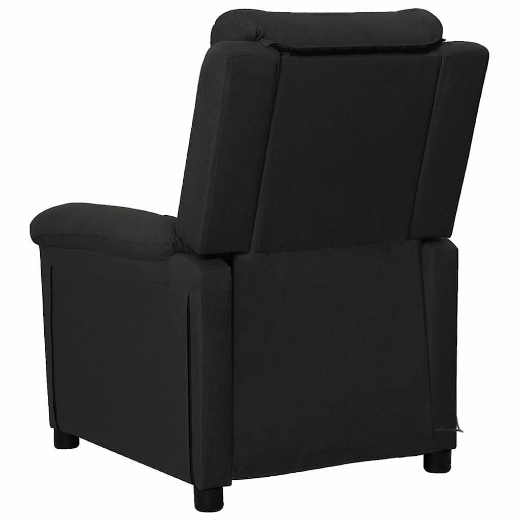 vidaXL Massagestoel stof lichtgrijs