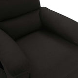 vidaXL Massagestoel stof lichtgrijs