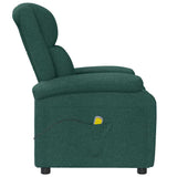 vidaXL Massage Chair Fabric Cream
