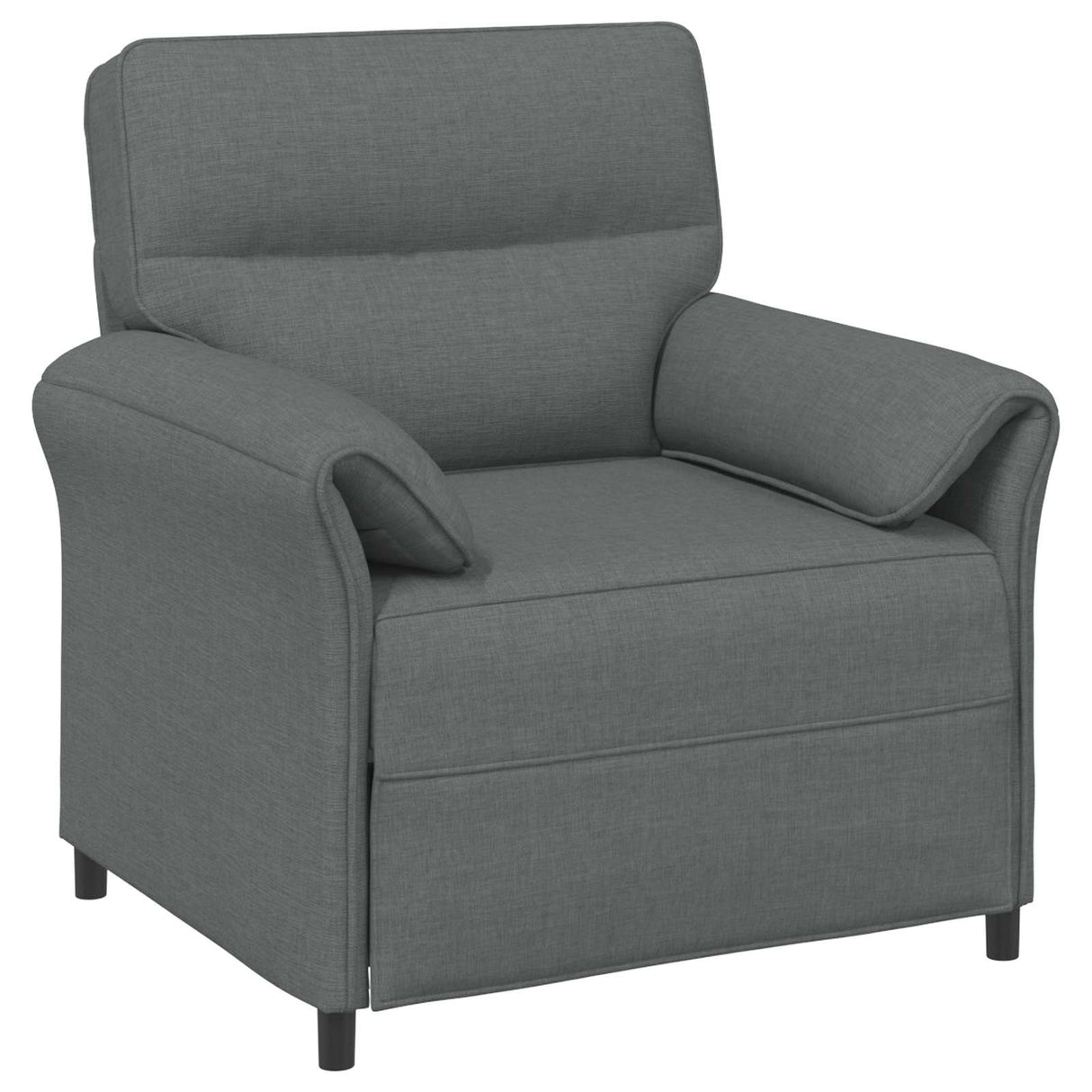 vidaXL Sofa Set 2 pcs Light Grey Fabric