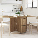 vidaXL Dining table 2 pcs 140 x 80 x 77 cm Engineered wood White Rectangular