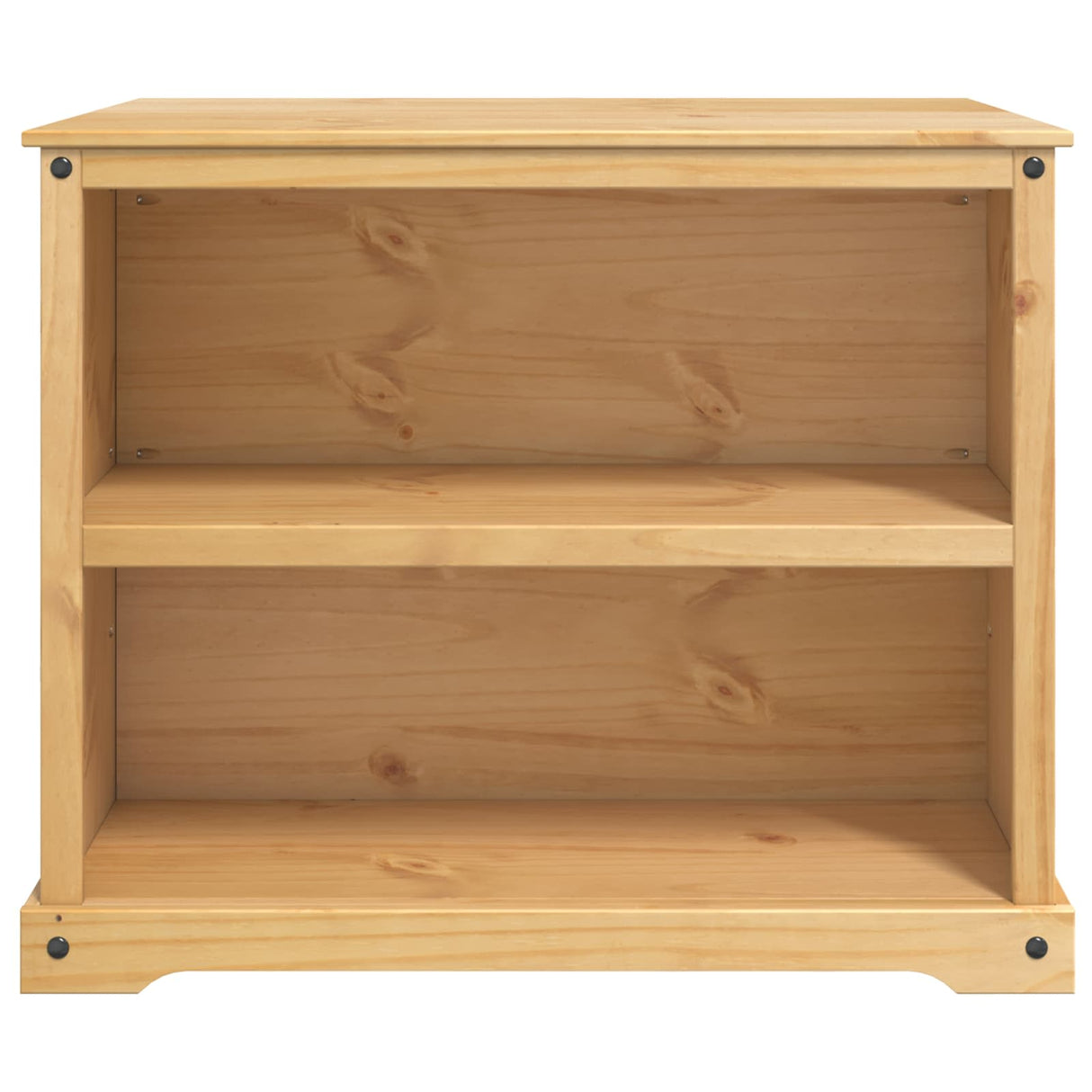 vidaXL Keuken Trolley met plank 2 pcs Honingwas 112 x 77 x 91,5 cm