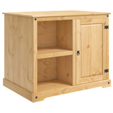 vidaXL Keuken Trolley met plank 2 pcs Honingwas 112 x 77 x 91,5 cm