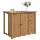 vidaXL Kitchen Trolley with Drawer PANAMA 2 pcs Honeycomb 112 x 77 x 90 cm