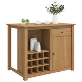 vidaXL Kitchen Trolley with Drawer PANAMA 2 pcs Honeycomb 112 x 77 x 90 cm
