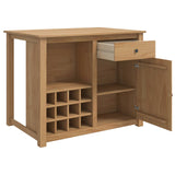 vidaXL Kitchen Trolley with Drawer PANAMA 2 pcs Honeycomb 112 x 77 x 90 cm
