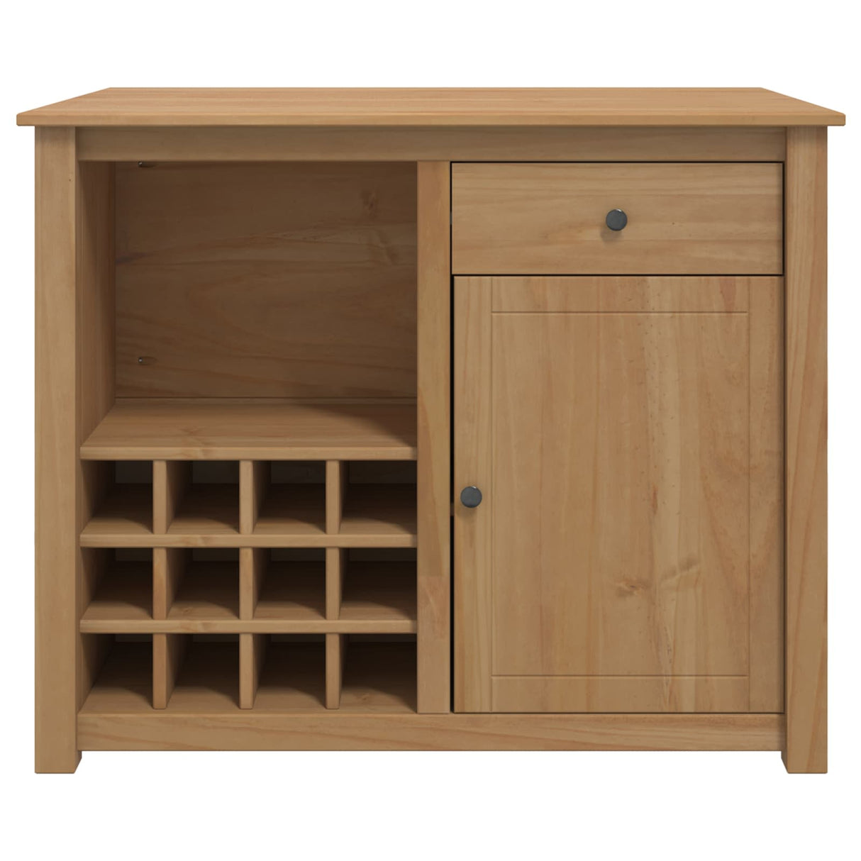 vidaXL Kitchen Trolley with Drawer PANAMA 2 pcs Honeycomb 112 x 77 x 90 cm