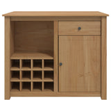 vidaXL Kitchen Trolley with Drawer PANAMA 2 pcs Honeycomb 112 x 77 x 90 cm