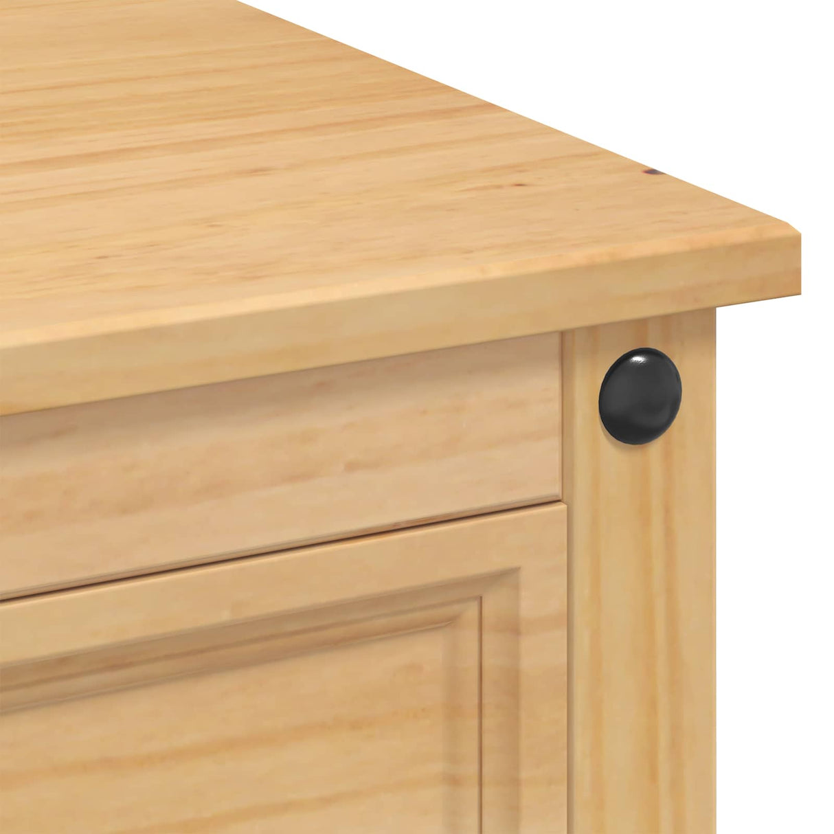vidaXL Kitchen island set with drawer 3 pcs Honey Wax Solid pine