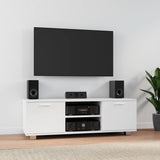 vidaXL TV Cabinet 120x40.5x35 cm High Gloss White