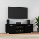 vidaXL Tv-meubel 120x40,5x35 cm hoogglans wit