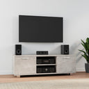 vidaXL Tv-meubel 120x40,5x35 cm hoogglans wit