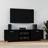 vidaXL TV Cabinet 120x40.5x35 cm High Gloss White