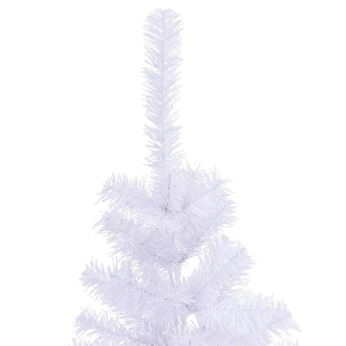 vidaXL Kunstkerstboom met 150 LED Wit 120 cm PVC en Staal