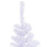 vidaXL Kunstkerstboom met 150 LED Wit 120 cm PVC en Staal