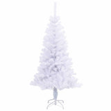 vidaXL Kunstkerstboom met 150 LED Wit 120 cm PVC en Staal