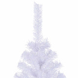 vidaXL Artificial Christmas Tree with 300 LED White 180 cm PVC and Steel