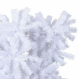 vidaXL Kunstkerstboom met 300 LED Wit 180 cm PVC en Staal