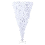 vidaXL Kunstkerstboom met 300 LED Wit 180 cm PVC en Staal