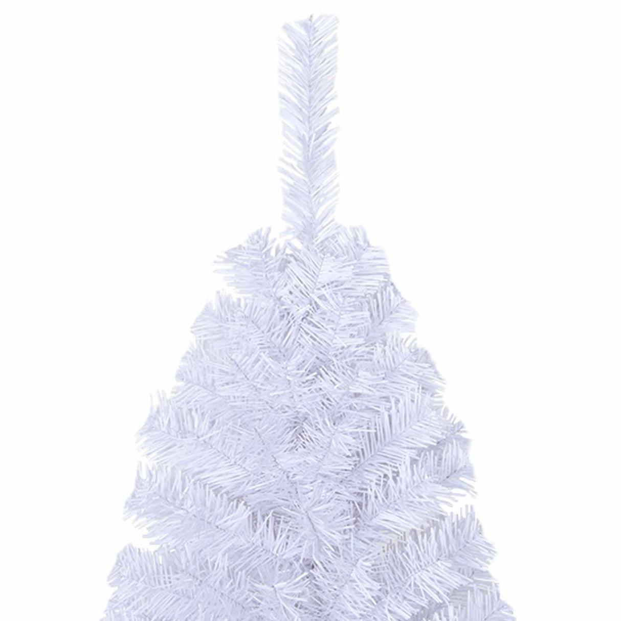 vidaXL Artificial Christmas Tree with 150 LED White 120 cm PVC and Steel