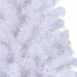 vidaXL Kunstkerstboom met 300 LED Wit 210 cm PVC en Staal