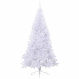vidaXL Kunstkerstboom met 300 LED Wit 240 cm PVC en Staal