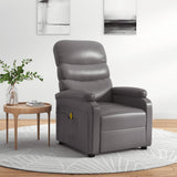 vidaXL Massagestoel kunstleer zwart