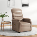 vidaXL Massagestoel kunstleer zwart