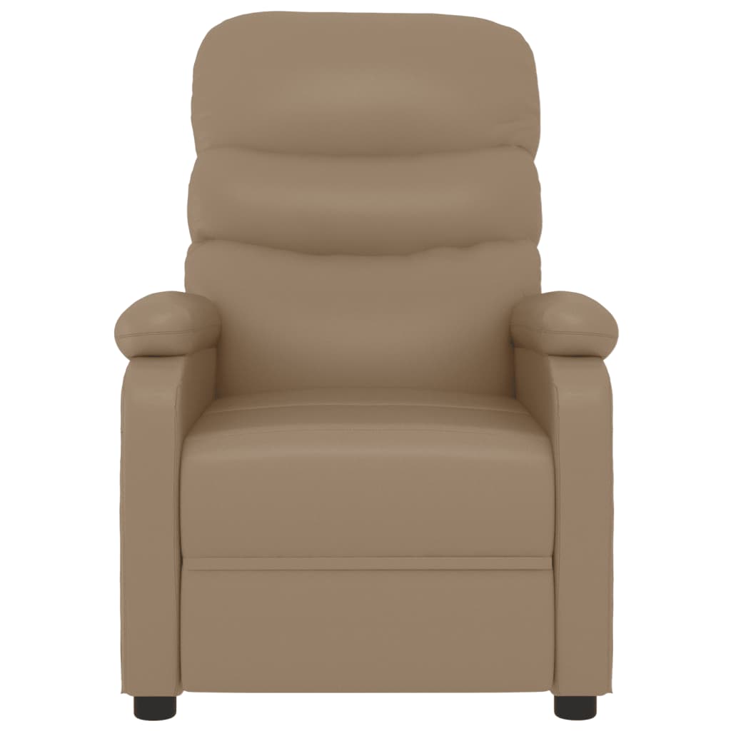 vidaXL Massagestoel kunstleer zwart