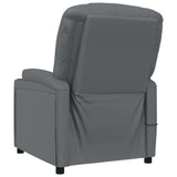 vidaXL Massage Chair Artificial Leather Black