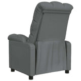 vidaXL Recliner Fabric Light Grey