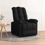 vidaXL Recliner Fabric Light Grey