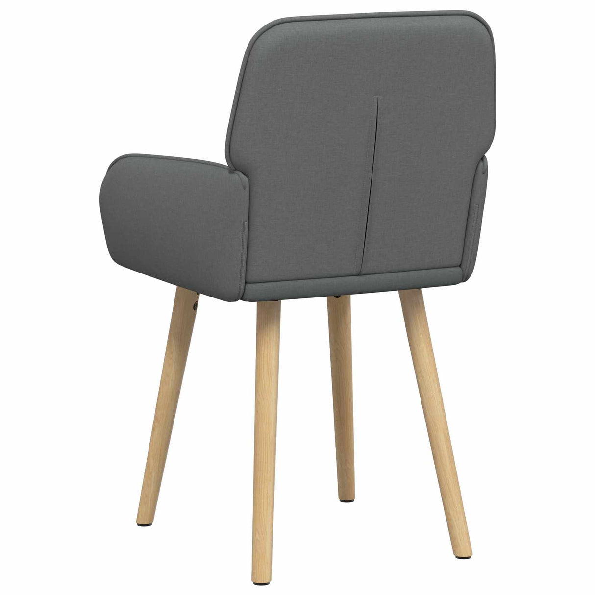 vidaXL Eetstoelen 4 pcs Stof Lichtgrijs 56,5 x 50 x 87,5 cm