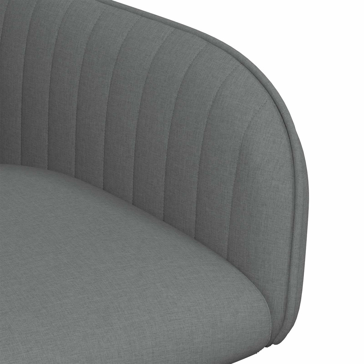 vidaXL Eetstoelen 4 pcs Stof Lichtgrijs 56,5 x 50 x 87,5 cm
