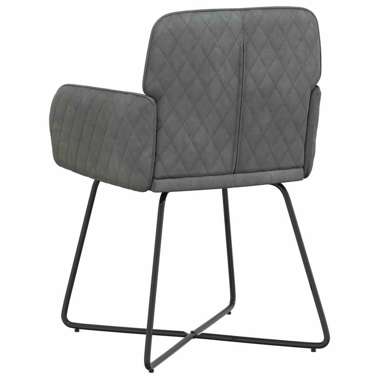 vidaXL Dining Chairs 4 pcs velvet Light Grey 59 x 56.5 x 86 cm