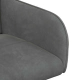 vidaXL Dining Chairs 4 pcs velvet Light Grey 59 x 56.5 x 86 cm