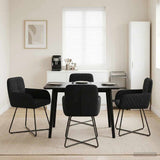 vidaXL Dining Chairs 4 pcs velvet Light Grey 59 x 56.5 x 86 cm
