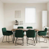 vidaXL Dining Chairs 4 pcs velvet Light Grey 59 x 56.5 x 86 cm