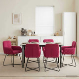 vidaXL Dining Chairs 4 pcs velvet Light Grey 59 x 56.5 x 86 cm